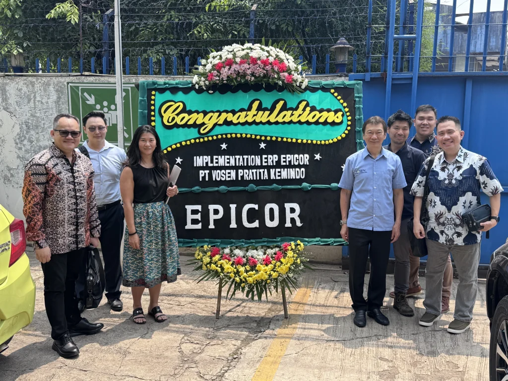 PT Vosen Pratita Kemindo resmi gandeng Prismatech dan Epicor ERP untuk mulai transformasi digital. Simak jalannya acara kick-off strategis ini selengkapnya.